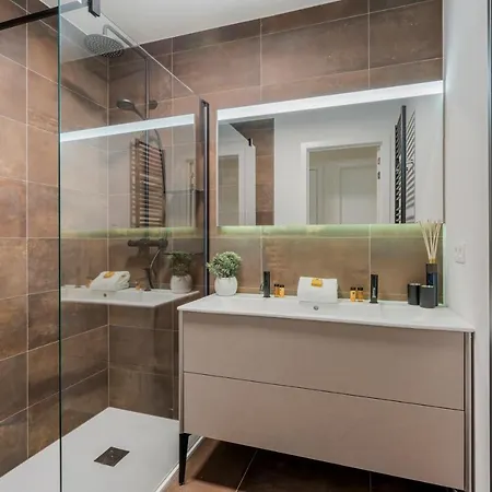 דירה Port Orion - Brand New Ground Floor Flat With Pool ניופורט